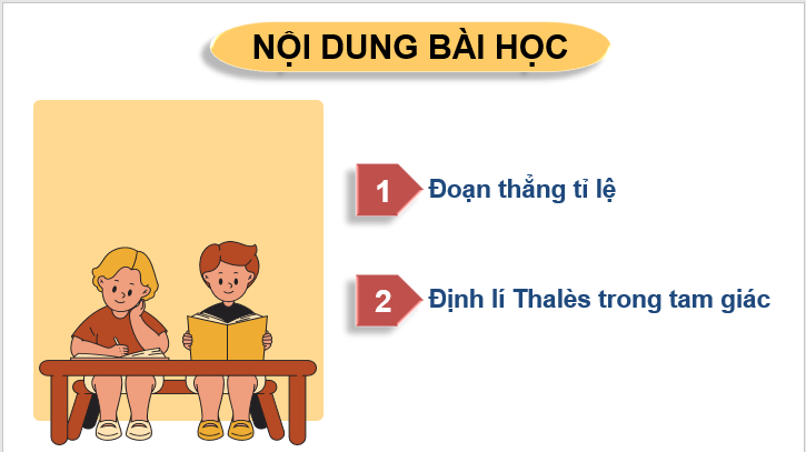 Giáo án điện tử Toán 8 Bài 1: Định lí Thalès trong tam giác | PPT Toán 8 Chân trời sáng tạo