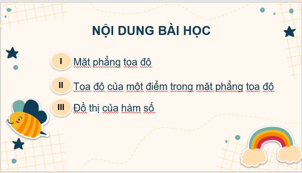 Giáo án điện tử Toán 8 Bài 2: Mặt phẳng tọa độ. Đồ thị của hàm số | PPT Toán 8 Cánh diều