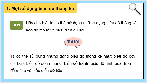 Giáo án điện tử Toán 8 Bài 2: Mô tả và biểu diễn dữ liệu trên các bảng, biểu đồ | PPT Toán 8 Cánh diều