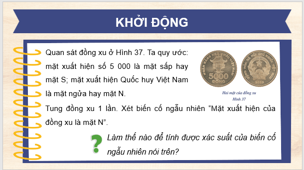 Giáo án điện tử Toán 8 Bài 4: Xác suất của biến cố ngẫu nhiên trong một số trò chơi đơn giản | PPT Toán 8 Cánh diều