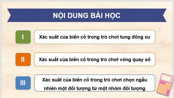 Giáo án điện tử Toán 8 Bài 4: Xác suất của biến cố ngẫu nhiên trong một số trò chơi đơn giản | PPT Toán 8 Cánh diều