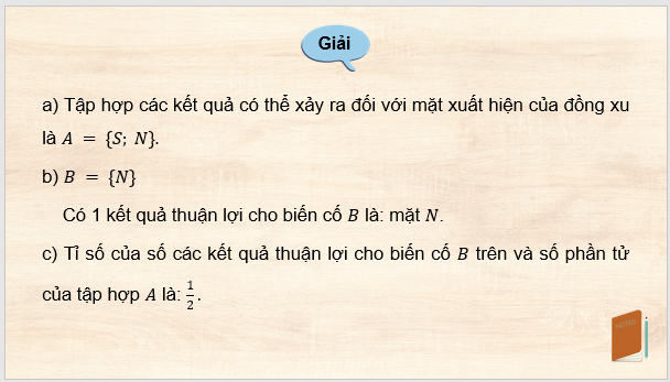 Giáo án điện tử Toán 8 Bài 4: Xác suất của biến cố ngẫu nhiên trong một số trò chơi đơn giản | PPT Toán 8 Cánh diều