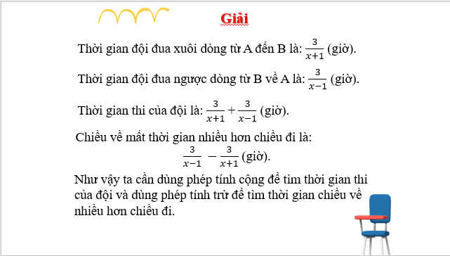 Giáo án điện tử Toán 8 Bài 6: Cộng, trừ phân thức | PPT Toán 8 Chân trời sáng tạo