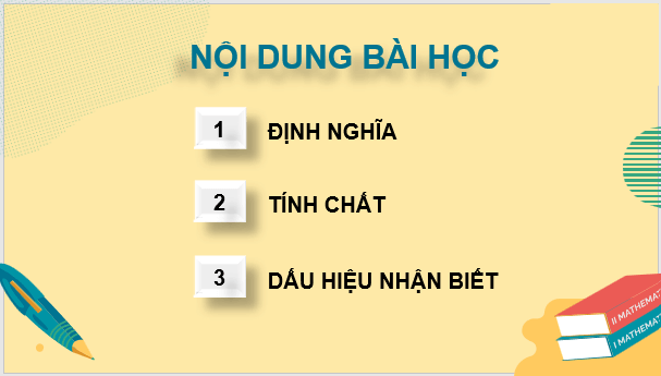 Giáo án điện tử Toán 8 Bài 6: Hình thoi | PPT Toán 8 Cánh diều