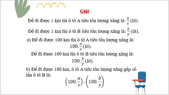 Giáo án điện tử Toán 8 Bài 7: Nhân, chia phân thức | PPT Toán 8 Chân trời sáng tạo