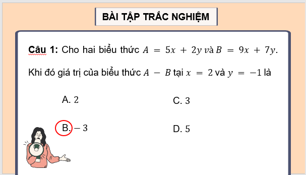 Giáo án điện tử Toán 8 Bài tập cuối chương 1 | PPT Toán 8 Cánh diều