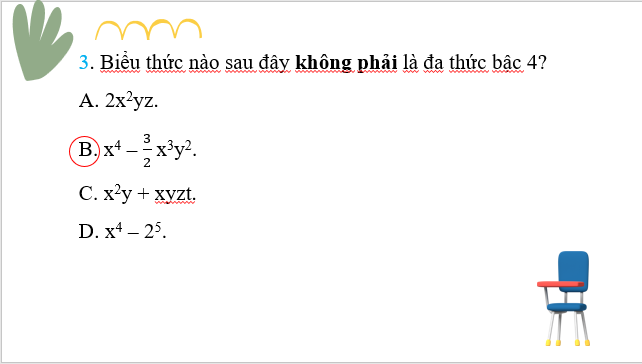 Giáo án điện tử Toán 8 Bài tập cuối chương 1 | PPT Toán 8 Chân trời sáng tạo