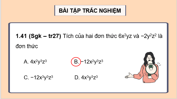 Giáo án điện tử Toán 8 Bài tập cuối chương 1 | PPT Toán 8 Kết nối tri thức