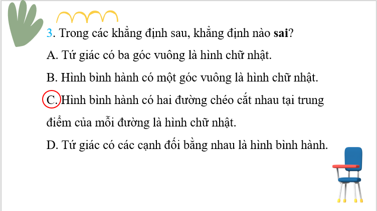 Giáo án điện tử Toán 8 Bài tập cuối chương 3 | PPT Toán 8 Chân trời sáng tạo