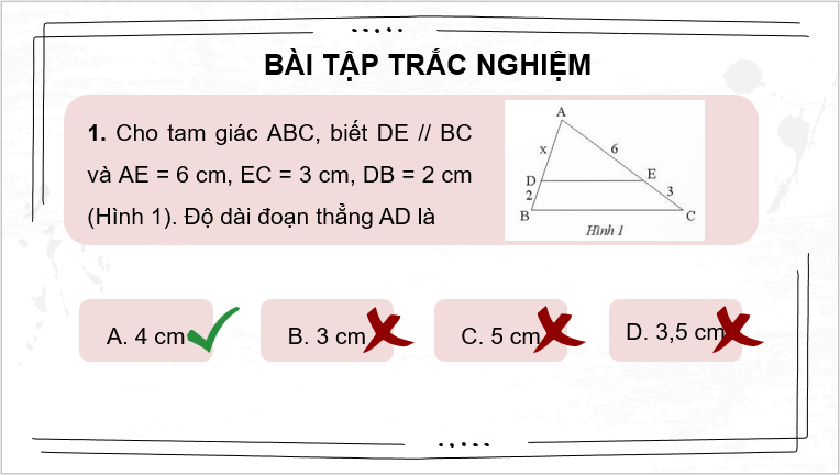 Giáo án điện tử Toán 8 Bài tập cuối chương 7 | PPT Toán 8 Chân trời sáng tạo