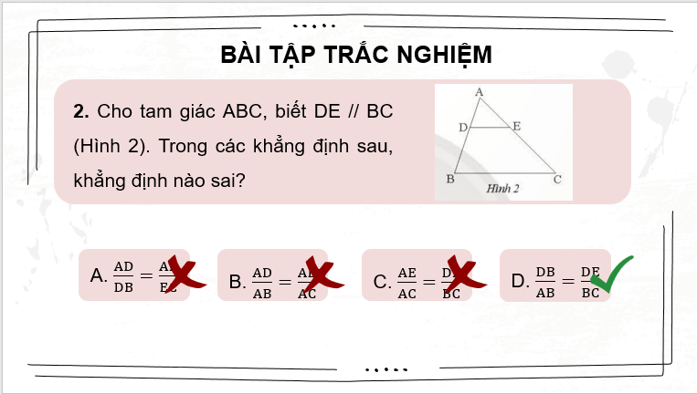 Giáo án điện tử Toán 8 Bài tập cuối chương 7 | PPT Toán 8 Chân trời sáng tạo