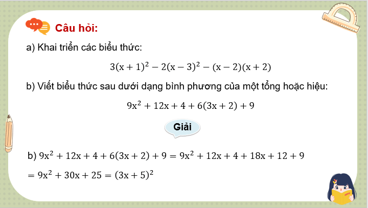 Giáo án điện tử Toán 8 Luyện tập chung (trang 40) | PPT Toán 8 Kết nối tri thức