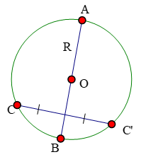 Giáo án Toán 9 Bài 1: Sự xác định đường tròn. Tính chất đối xứng của đường tròn mới nhất