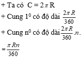 Giáo án Toán 9 Bài 9: Độ dài đường tròn, cung tròn mới nhất