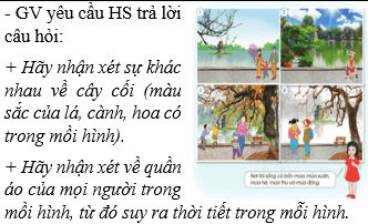 Giáo án Tự nhiên và xã hội lớp 2 Bài 19: Các mùa trong năm | Cánh diều