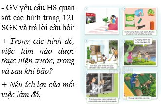 Giáo án Tự nhiên và xã hội lớp 2 Bài 21: Một số cách ứng phó, giảm nhẹ rủi ro thiên tai | Cánh diều