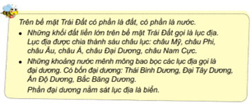 Giáo án Tự nhiên và xã hội lớp 3 Bài 22: Bề mặt trái đất | Cánh diều