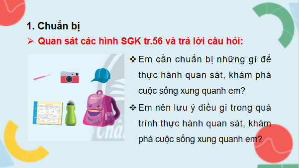 Giáo án điện tử TNXH lớp 3 Chân trời sáng tạo Bài 13: Thực hành: Khám phá cuộc sống xung quanh em | PPT Tự nhiên và xã hội lớp 3