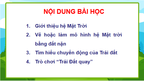 Giáo án điện tử TNXH lớp 3 Chân trời sáng tạo Bài 28: Trái Đất trong hệ Mặt Trời | PPT Tự nhiên và xã hội lớp 3