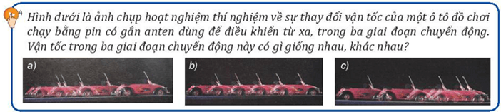 Giáo án Vật Lí 10 Kết nối tri thức Bài 8: Chuyển động biến đổi. Gia tốc