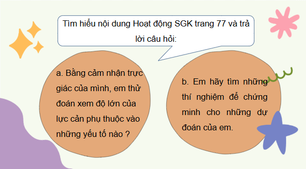 Giáo án điện tử Vật Lí 10 Kết nối tri thức Bài 19: Lực cản và lực nâng | PPT Vật Lí 10