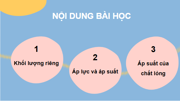 Giáo án điện tử Vật Lí 10 Kết nối tri thức Bài 34: Khối lượng riêng. Áp suất chất lỏng | PPT Vật Lí 10