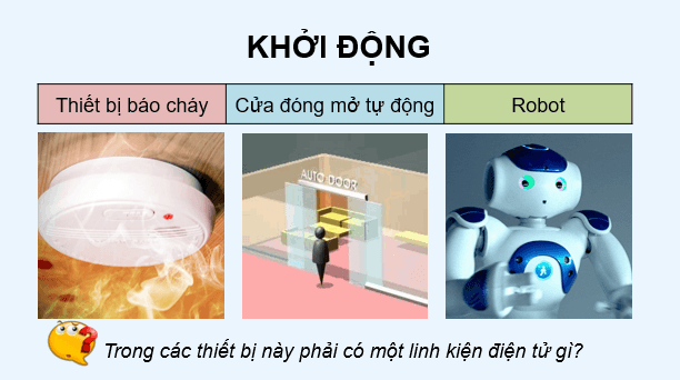 Giáo án điện tử Chuyên đề Vật Lí 11 Kết nối tri thức Bài 7: Cảm biến | PPT Chuyên đề Vật Lí 11