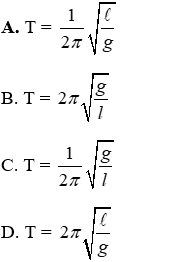 Giáo án Vật Lí 12 Bài 3: Con lắc đơn mới nhất