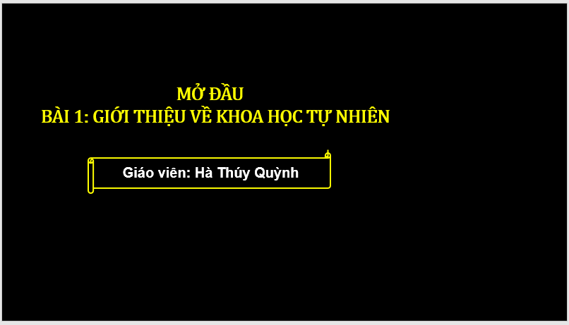 Giáo án điện tử KHTN 6 Chân trời sáng tạo | Bài giảng POWERPOINT (PPT) Khoa học tự nhiên 6