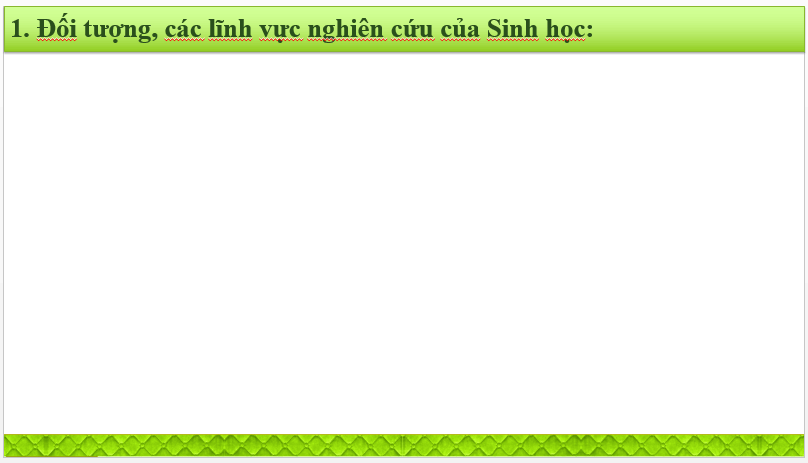 Giáo án điện tử Sinh 10 Cánh diều | Bài giảng POWERPOINT (PPT) Sinh học 10