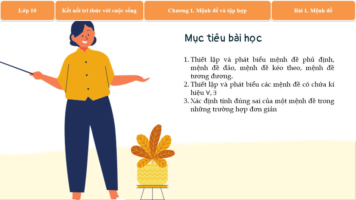 Giáo án điện tử Toán 10 Kết nối tri thức | Bài giảng POWERPOINT (PPT) Toán 10