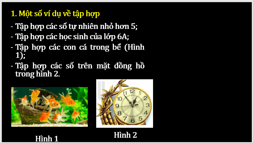 Giáo án điện tử Toán 6 Cánh diều Bài 1: Tập hợp | PPT Toán 6