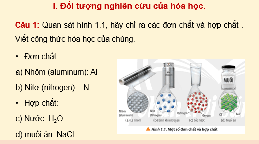 Giáo án điện tử Hóa học 10 Chân trời sáng tạo (hay nhất) | Bài giảng powerpoint (PPT) Hóa 10