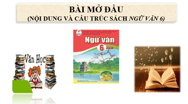 Giáo án điện tử bài Nội dung sách Ngữ văn 6 | PPT Văn 6 Cánh diều