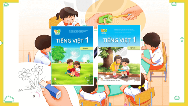 Giáo án điện tử Làm quen với trường lớp, bạn bè; làm quen với đồ dùng học tập lớp 1 | PPT Tiếng Việt lớp 1 Kết nối tri thức