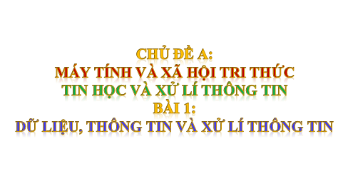 Giáo án điện tử Tin học 10 Cánh diều (hay nhất) | Bài giảng powerpoint (PPT) Tin 10