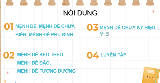 Giáo án điện tử Toán 10 Chân trời Bài 1: Mệnh đề | PPT Toán 10 Chân trời sáng tạo