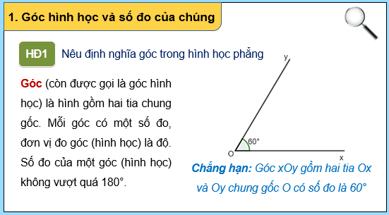 Giáo án điện tử Toán 11 Cánh diều Bài 1: Góc lượng giác. Giá trị lượng giác của góc lượng giác | PPT Toán 11