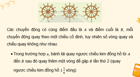 Giáo án điện tử Toán 11 Chân trời Bài 1: Góc lượng giác | PPT Toán 11 Chân trời sáng tạo