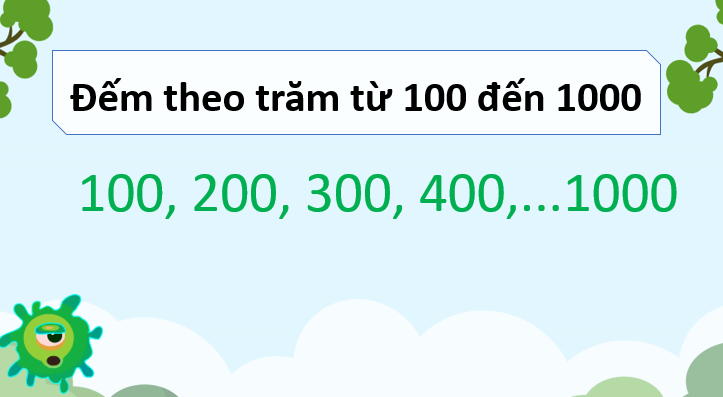 Giáo án điện tử Toán lớp 3 Ôn tập về các số trong phạm vi 1000 | PPT Toán lớp 3 Cánh diều