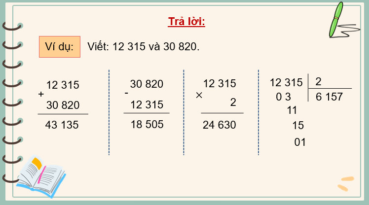 Giáo án điện tử Toán lớp 4 Bài 1: Ôn tập về số và phép tính trong phạm vi 100 000 | PPT Toán lớp 4 Cánh diều