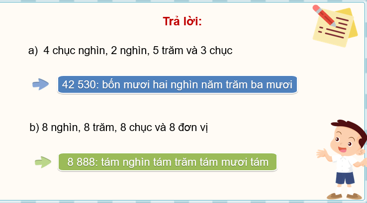 Giáo án điện tử Toán lớp 4 Bài 1: Ôn tập các số đến 100 000 | PPT Toán lớp 4 Kết nối tri thức