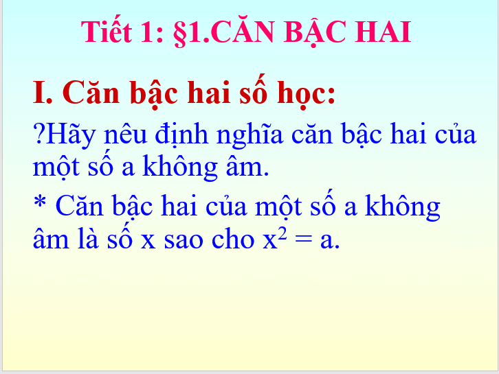 Giáo án điện tử Toán 9 (hay nhất) | Bài giảng powerpoint (PPT) Toán 9