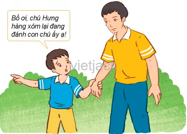 Em hãy cho biết, trong các tình huống trên, bạn nào đã thực hiện đúng, bạn nào thực hiện chưa đúng