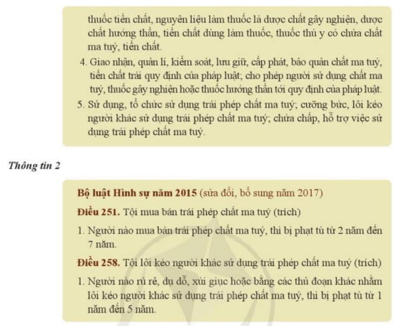 Em hãy đọc các thông tin, trường hợp dưới đây và trả lời câu hỏi: Trường hợp 1