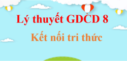 Lý thuyết GDCD 8 Kết nối tri thức (hay, ngắn gọn) | Kiến thức trọng tâm Giáo dục công dân 8