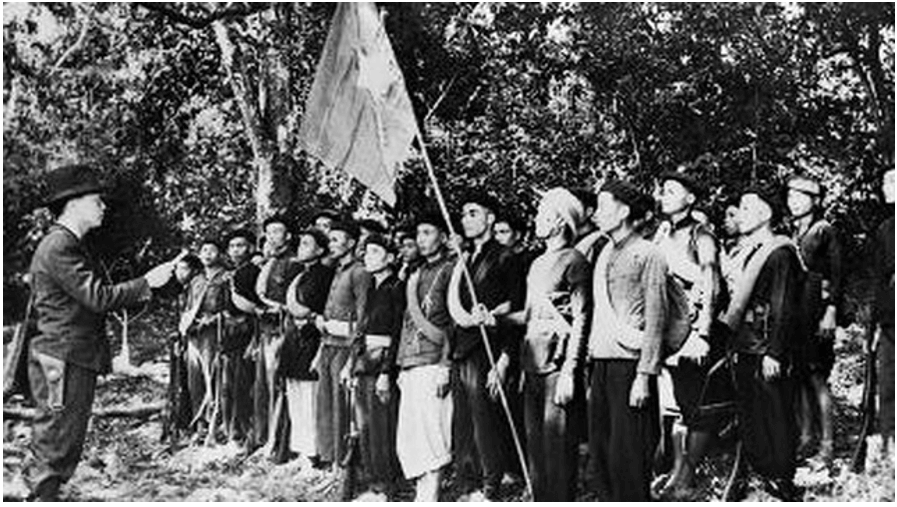 Lý thuyết GDQP 10 Cánh diều Bài 1: Lịch sử, truyền thống của lực lượng vũ trang nhân dân Việt Nam (ảnh 1)