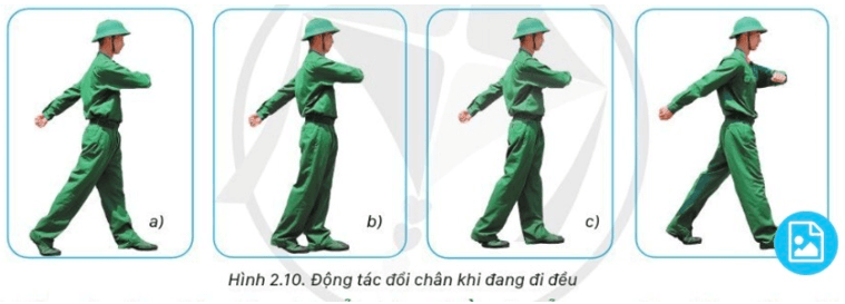 Lý thuyết GDQP 10 Cánh diều Bài 2: Đội ngũ từng người không có súng (ảnh 5)