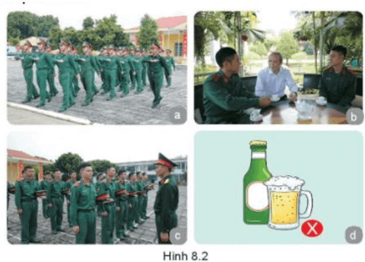 Quan sát hình 8.2, ghép hình với thông tin phù hợp