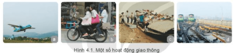 Kể tên các loại hình giao thông ở Việt Nam?